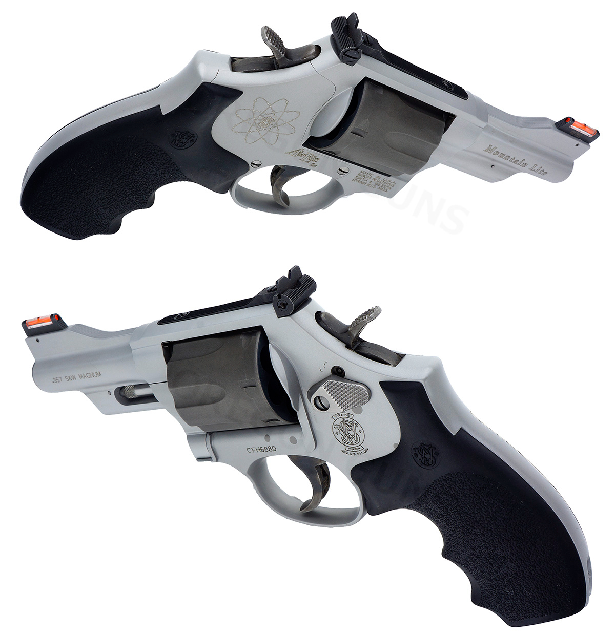 Smith & Wesson S&W MODEL 386SC AIRLITE MOUNTAIN LITE Sc (SCANDIUM) .357 MAG REVOLVER SN# CFH6880 .357 Magnum - Picture 3
