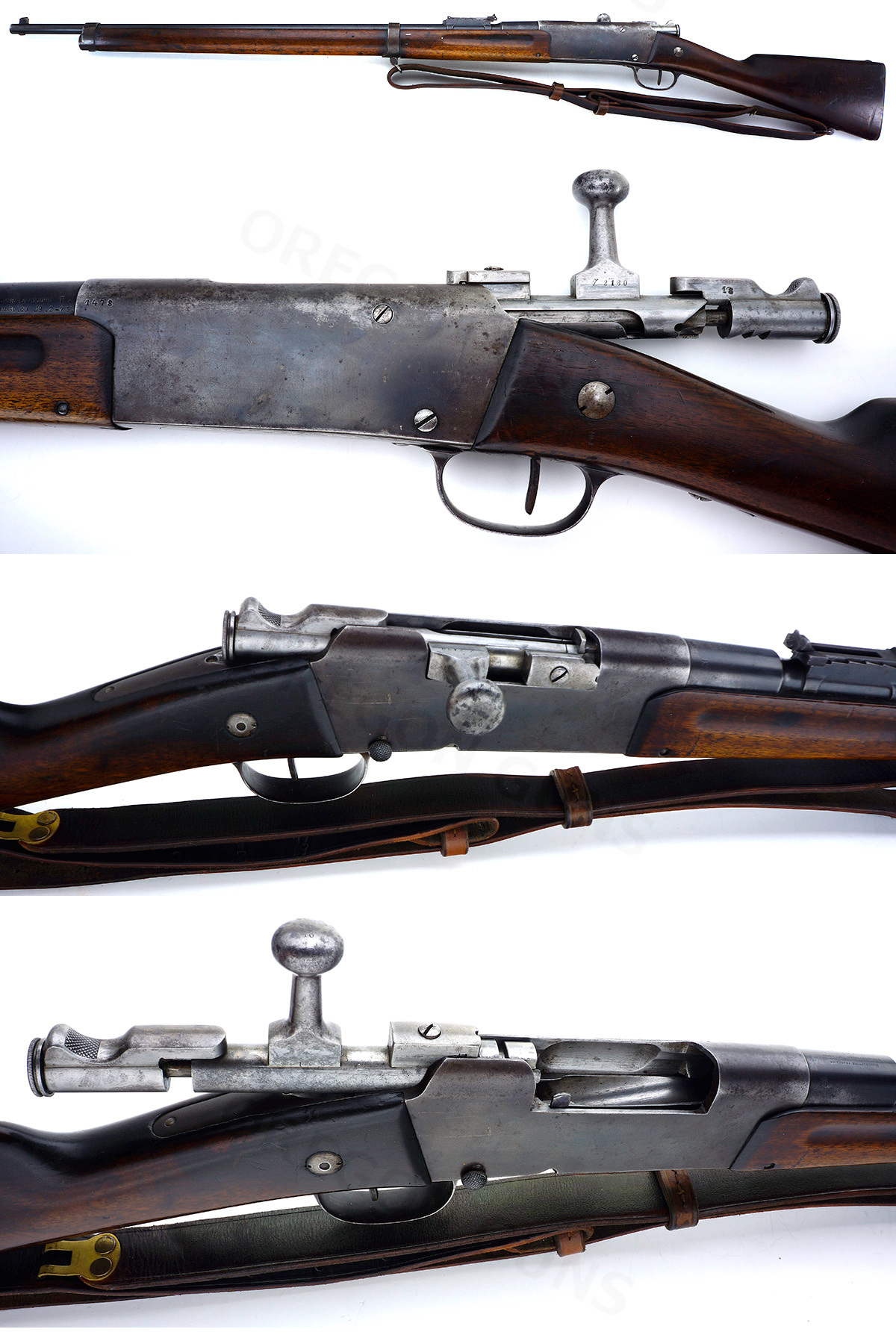 French Lebel Model 1886 Bolt Rifle 8mm C&R Ok Sn# 1478 8mm Lebel For ...