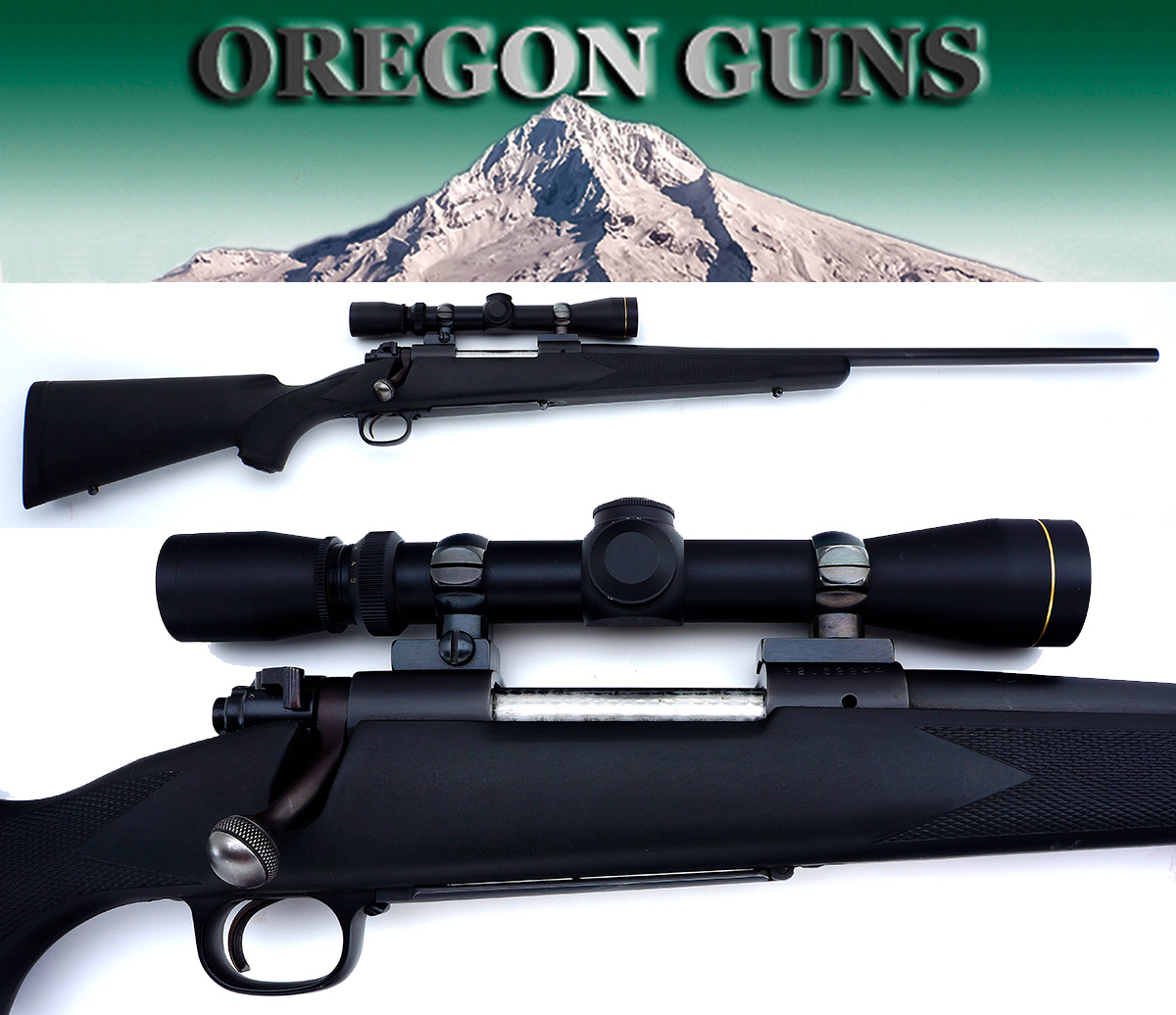 Winchester MODEL 70 XTR .338 WIN MAGNUM BOLT RIFLE W/LEOPOLD SCOPE SN