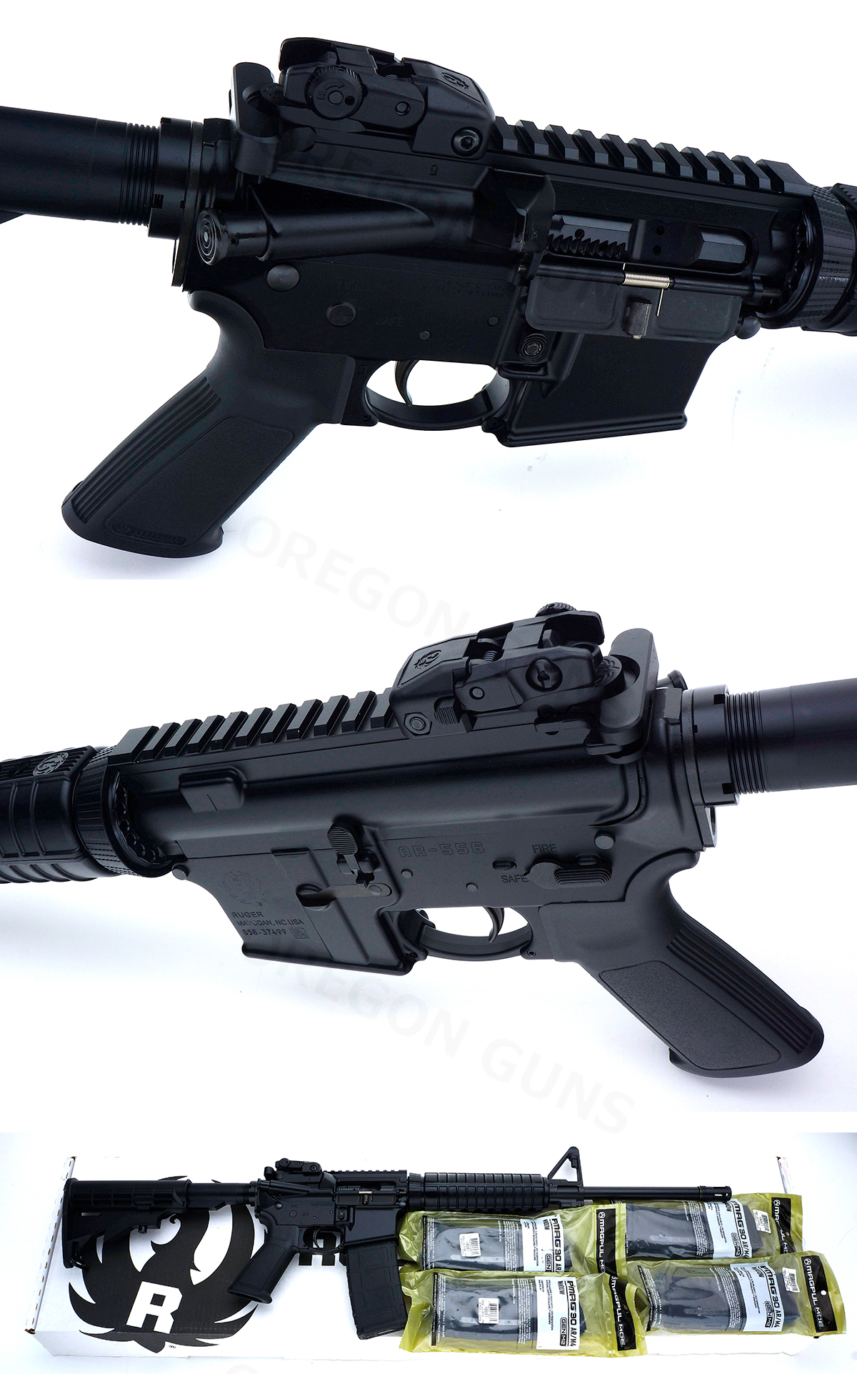 Ruger Ar-556 Ar15 Semiauto Rifle Cal 5.56 Nato New In The Box With ...