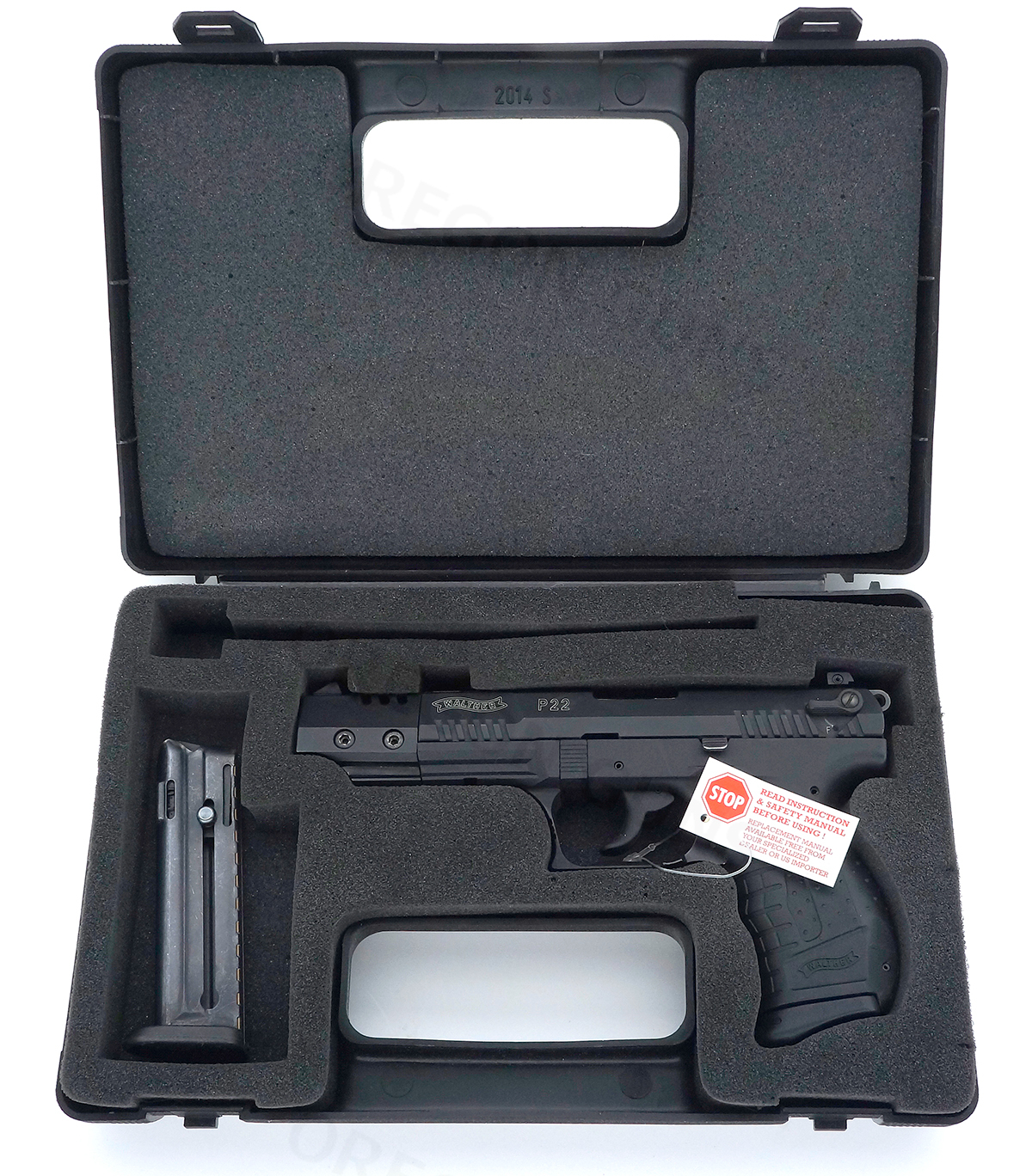 Walther MODEL P22 SEMIAUTOMATIC 22-LR PISTOL W/THREADED BARRELS AND ...