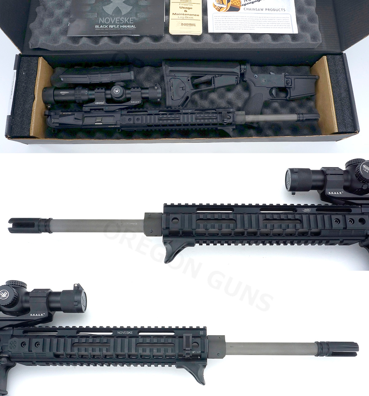 YANKEE HILL MACHINE CO. YHM-15 NOVESKE UPPER SEMIAUTO AR15 5.56 NATO ...