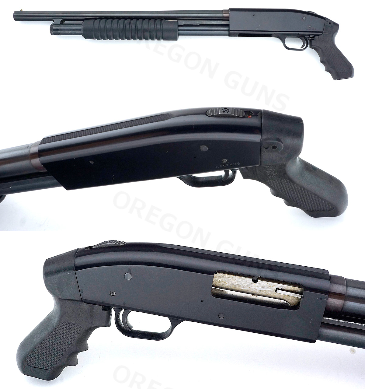 Mossberg MODEL 500AG PUMP SHOTGUN 12GA PISTOL GRIP GREAT HOME DEFENSE ...