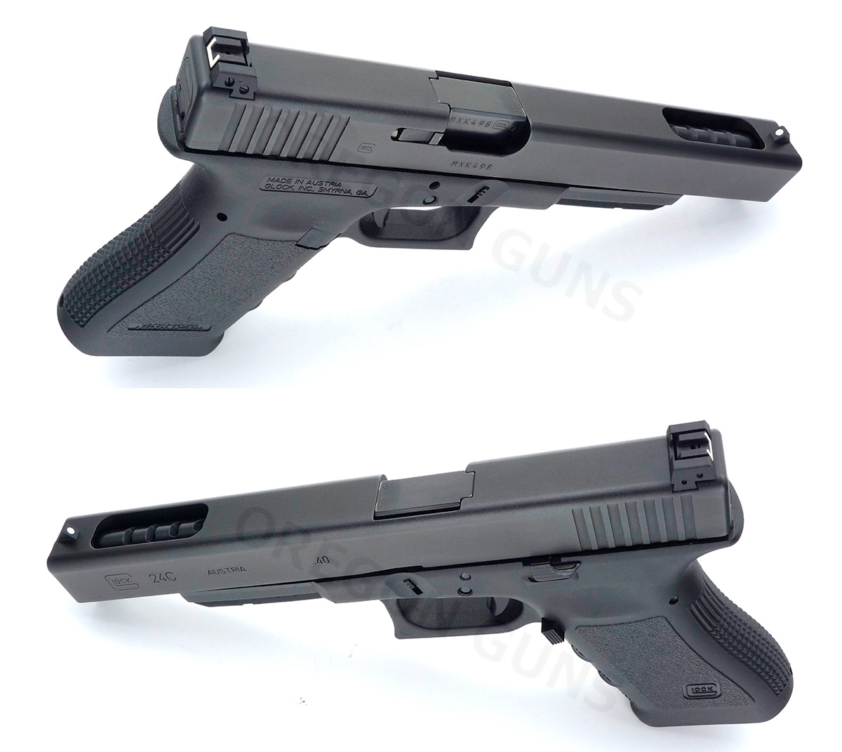 Glock Model 24c Semiauto Pistol 6 Inch .40 Cal Ported Barrel W/Adj ...