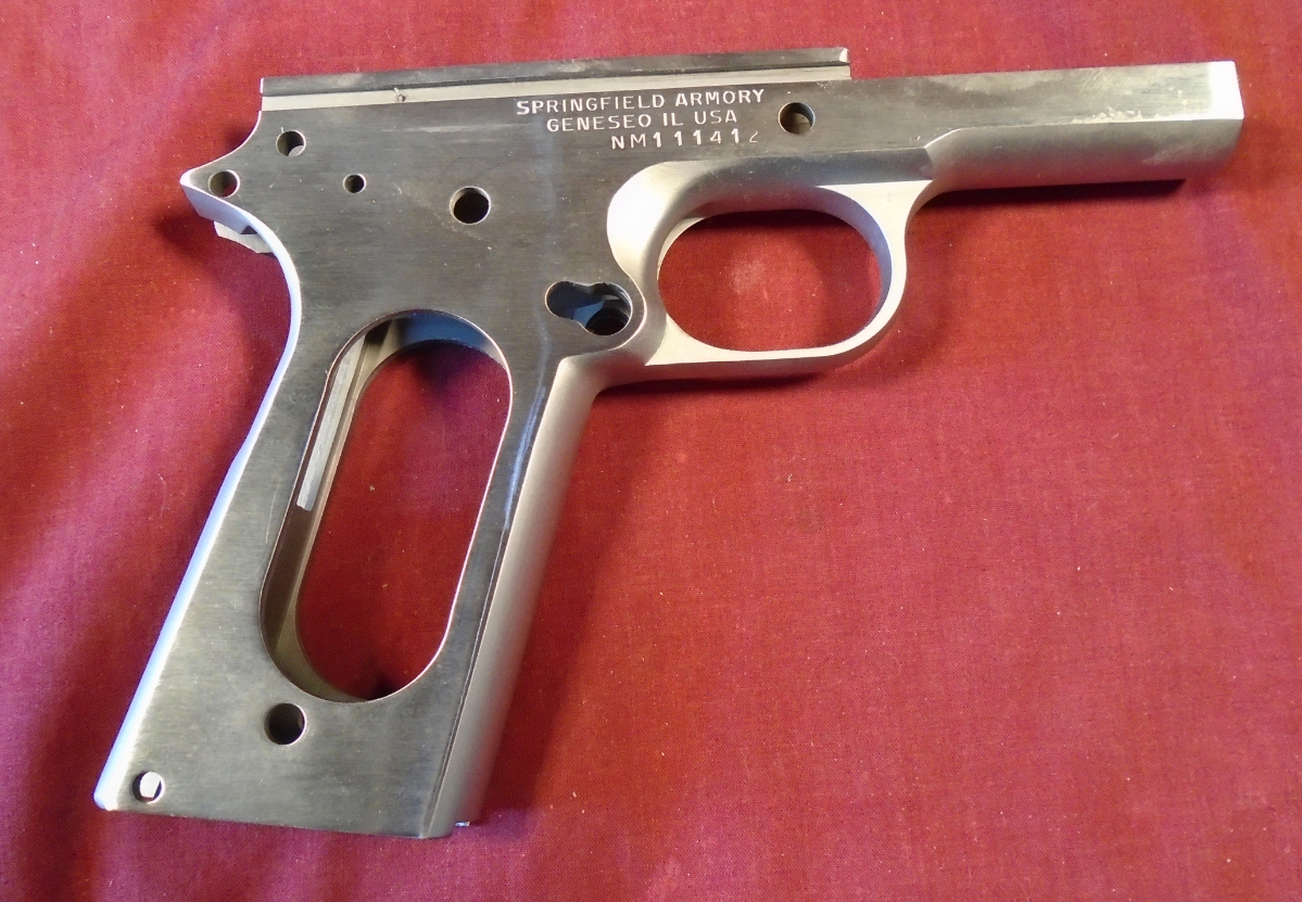 Springfield Armory National Match Frame , Ready For Building. Frame ...