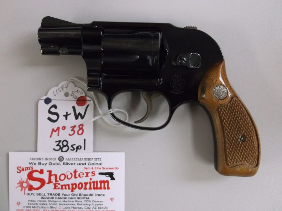 Smith And Wesson Model 38 Airweight 38 Spl Soldsold B4601 16 Sold Sold For Sale At 0389