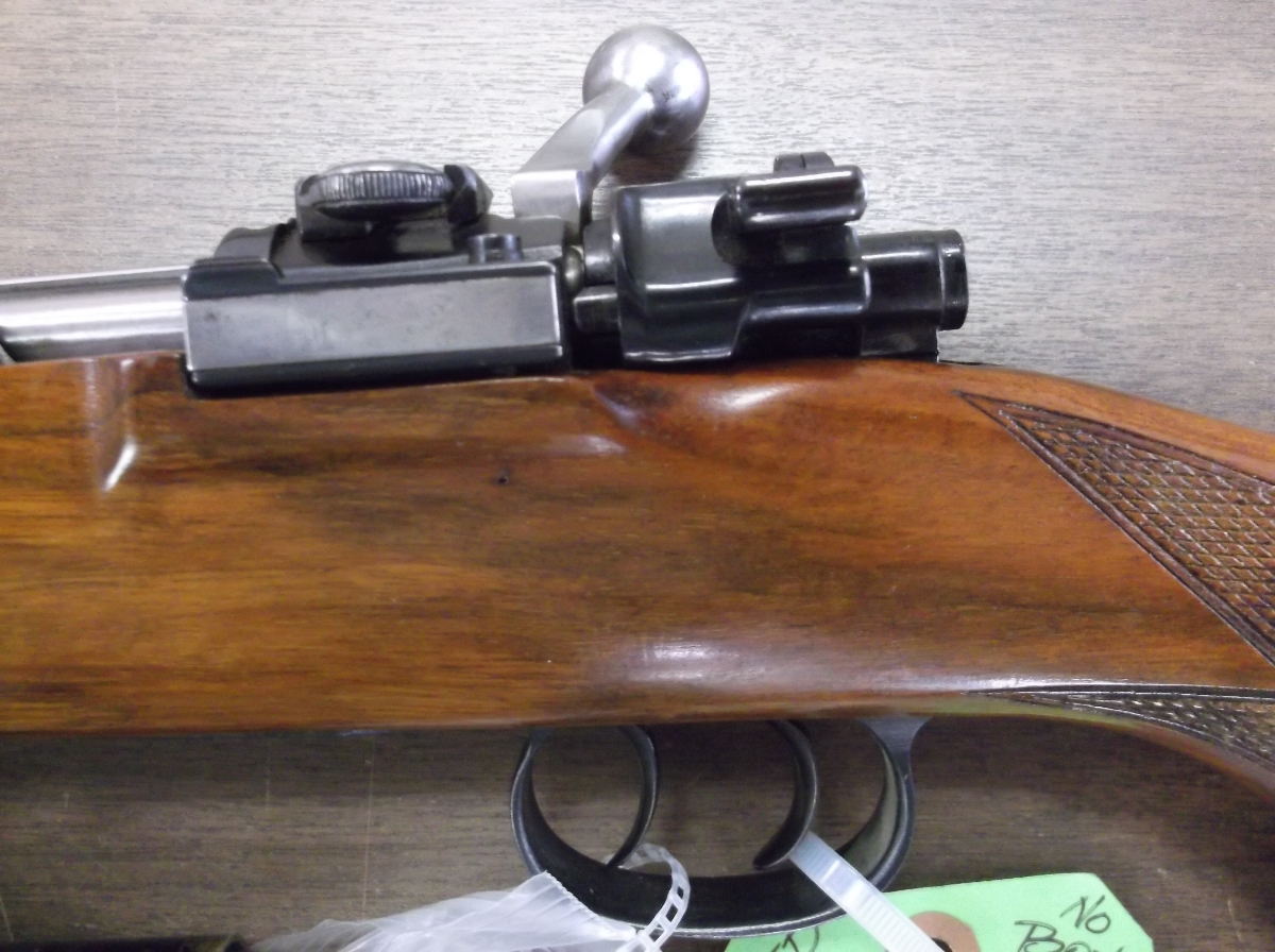 Mauser - Model 98 with Voigtlander Braunschwelg Claw Scope and Lymon Adjustable Open Sight (B8460-18) - Picture 4