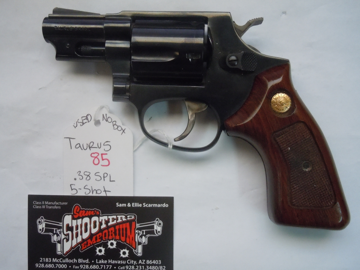 Taurus Model 85 5-Shot Wood grips 2