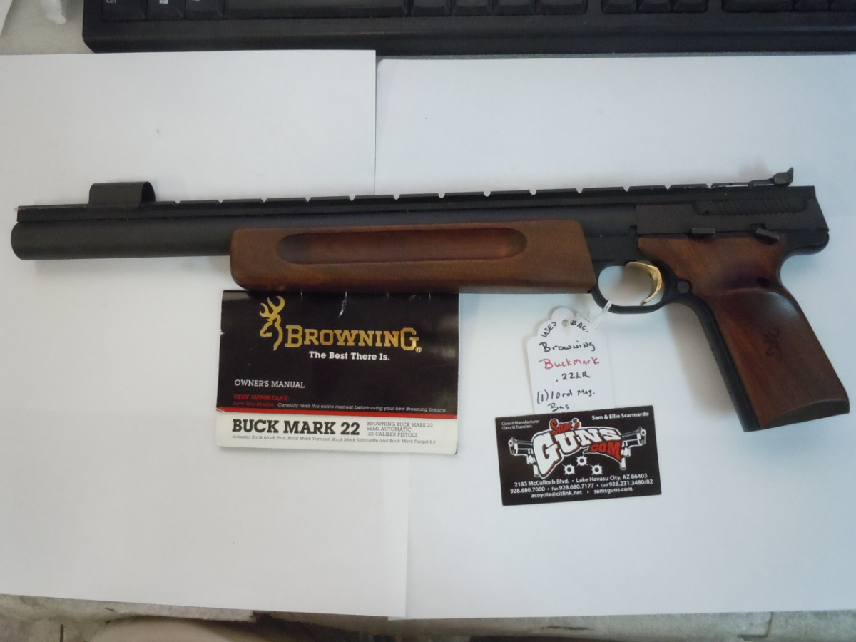 Browning Buckmark Unlimited Silhouette (Match) 14" Barrel With Setback ...