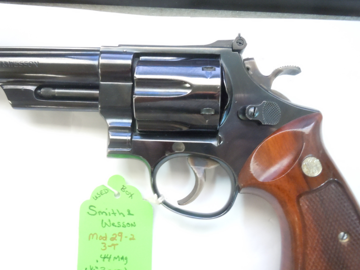 Smith wesson model 29 2 3 t 6 1 2 barrel red ramp front sight rear