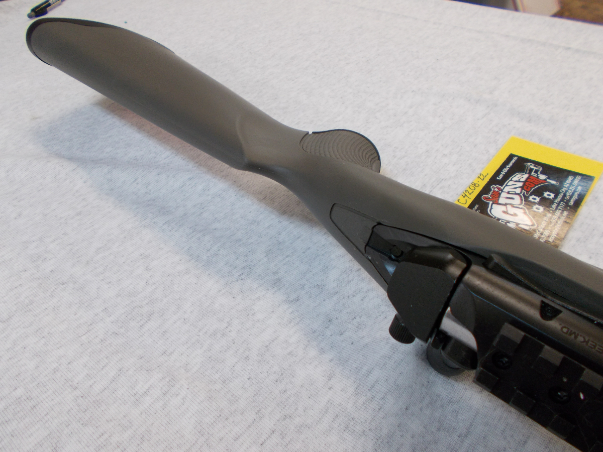 Franchi Momentum Grey w/ black barrel, muzzle, and scope mount rail