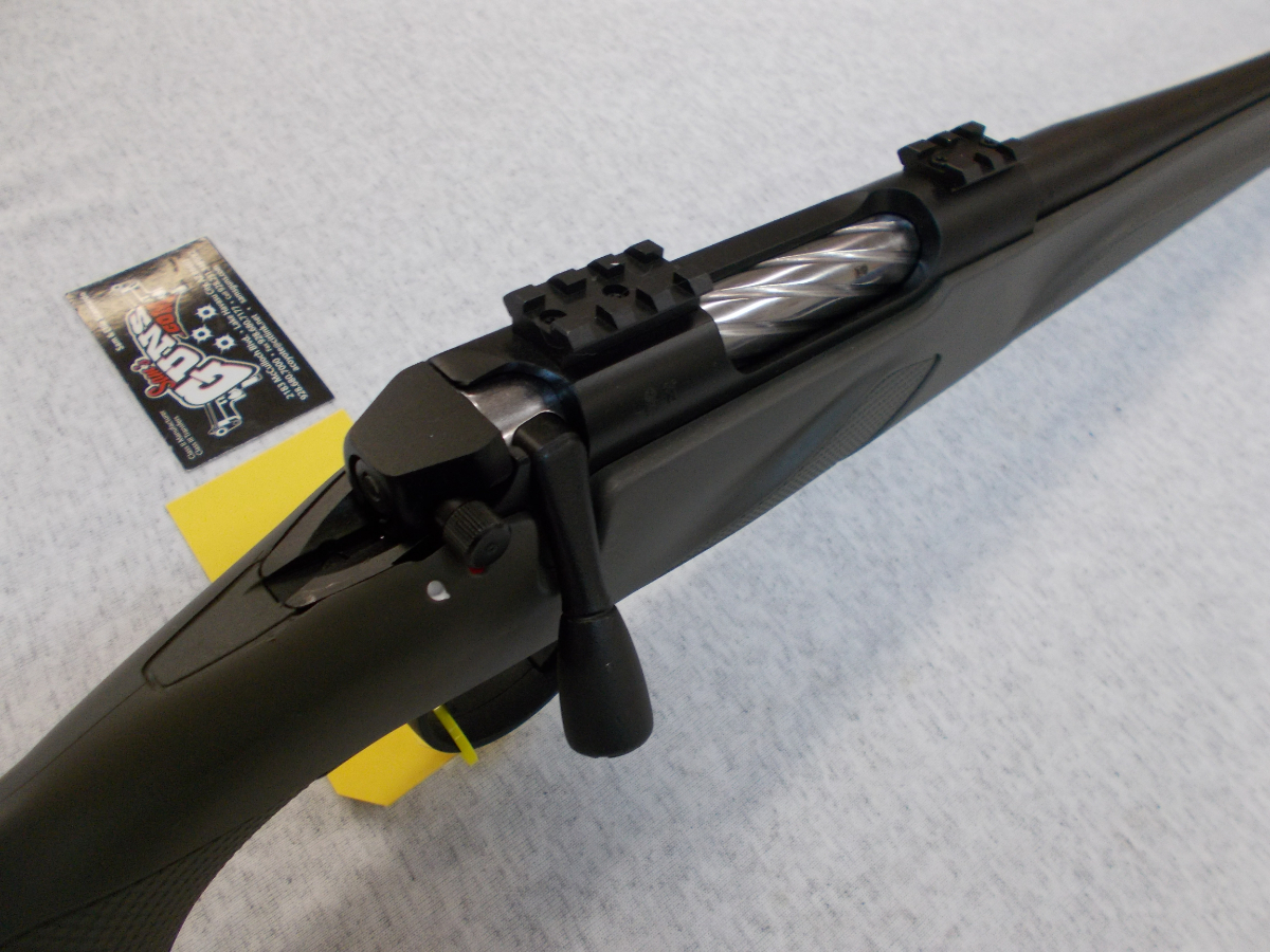 Franchi Momentum Grey w/ black barrel, muzzle, and scope mount rail