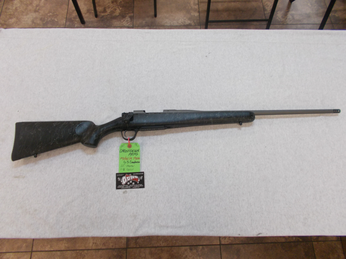 Christensen arms mesa model 14 w 22 barrel 1 8 twist sold sold