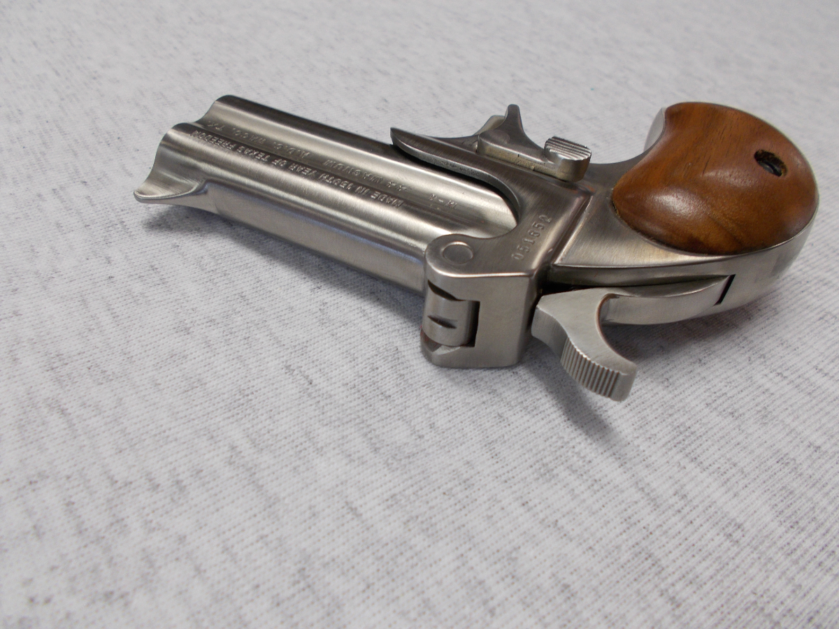 American Derringer Stainless Steel Model 1 .44 Mag & 44 Spl W/ Display ...