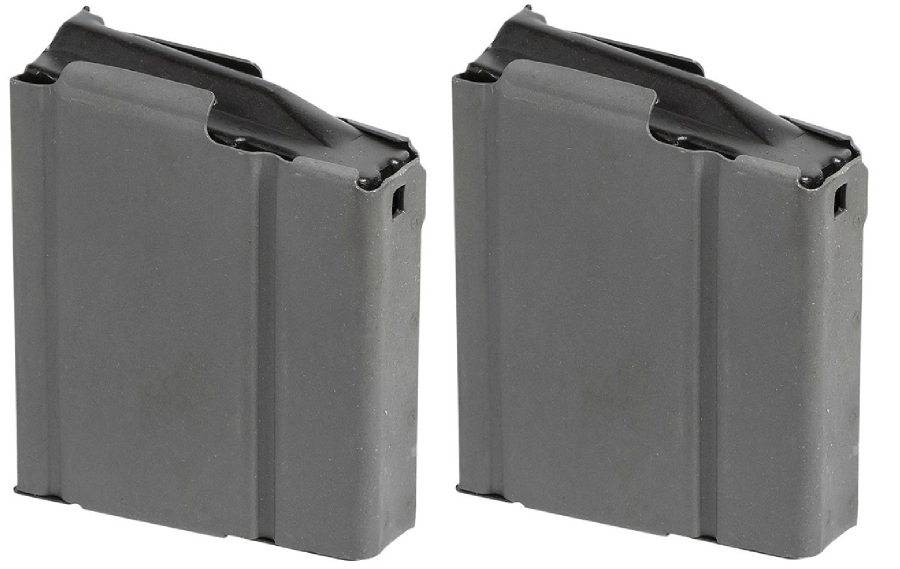 2 M1A M14 Magazines 10rd Steel National MAG M-14 14518877 - GunAuction.com