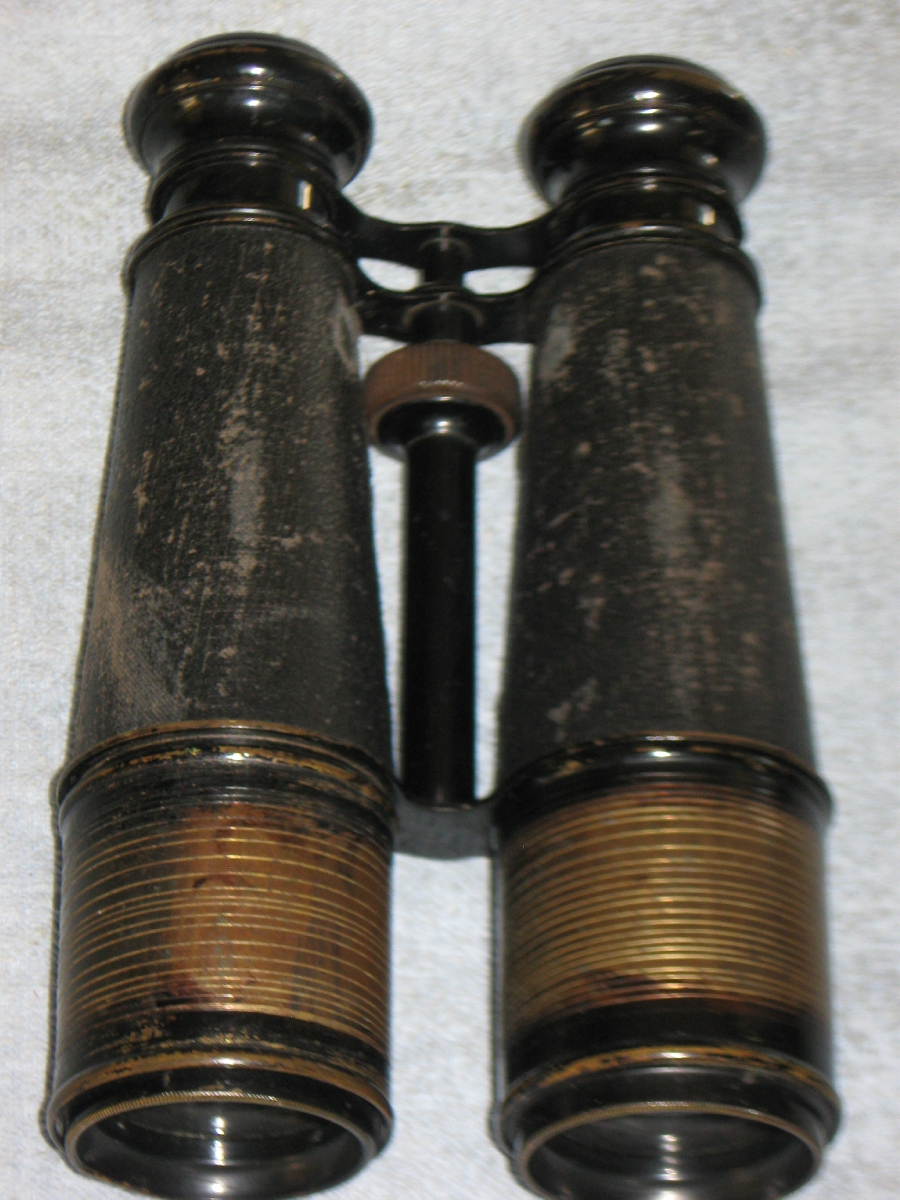 ANTIQUE CIVIL WAR ERA FIELD GLASS CHEVALIER, PARIS