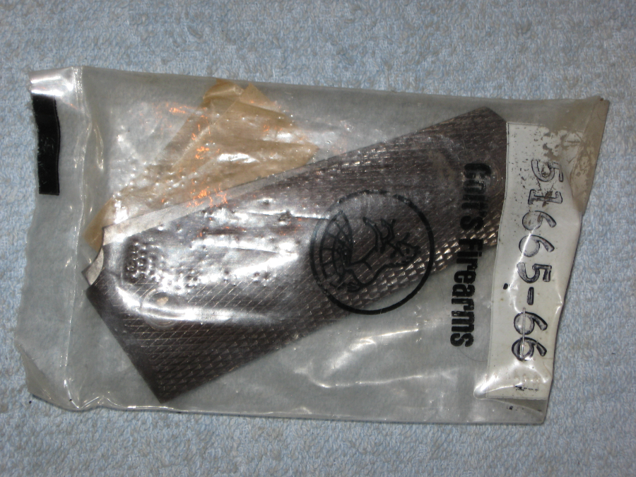 Colt 1911 Brown Plastic Grips In Colt Marked Package 51665-66 For Sale ...