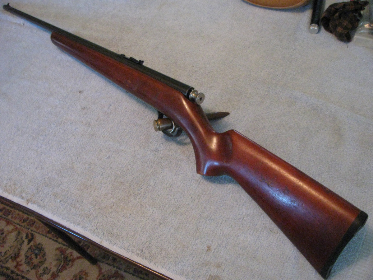 Pictures: Stevens-Savage MODEL 15-A SINGLE SHOT BOYS TAKE-DOWN RIFLE ...