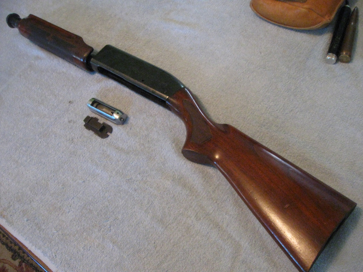 REMINGTON MODEL 870 WINGMASTER RECEIVER 12 GAUGE,STOCK,FOREARM BREECH