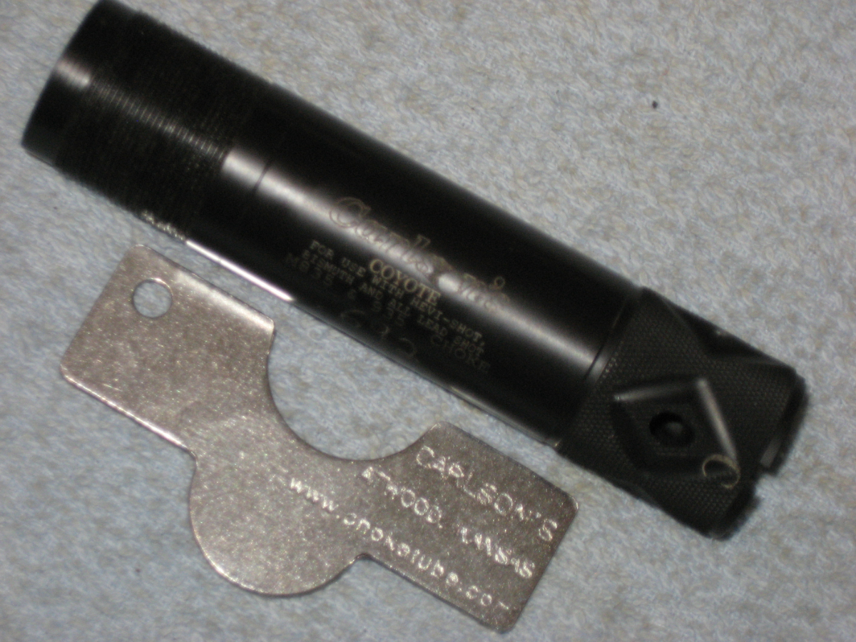 CARLSON`S 12 GA. COYOTE PORTED FULL CHOKE TUBE FOR MOSSBERG MODELS 835