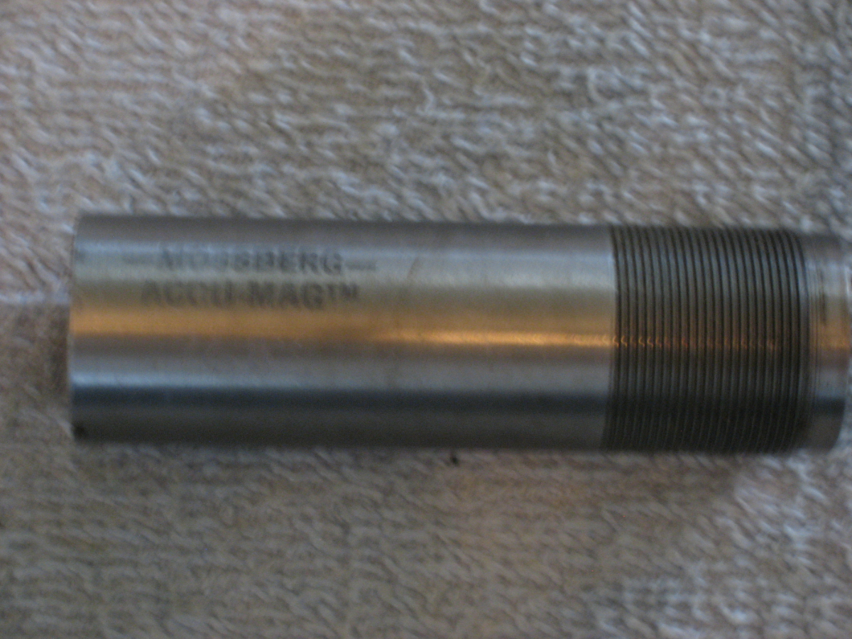 Mossberg 12 GA. ACCUMAG MOD2 & BB STEEL CHOKE TUBE ALL LEAD 12 GA