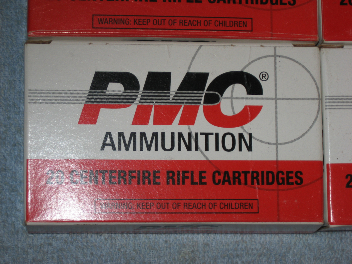 PMC 10 BOXES 223 REM 55Gr. FMJ-BT (TOTAL OF 200 RDS.) SCARCE .223 REM ...