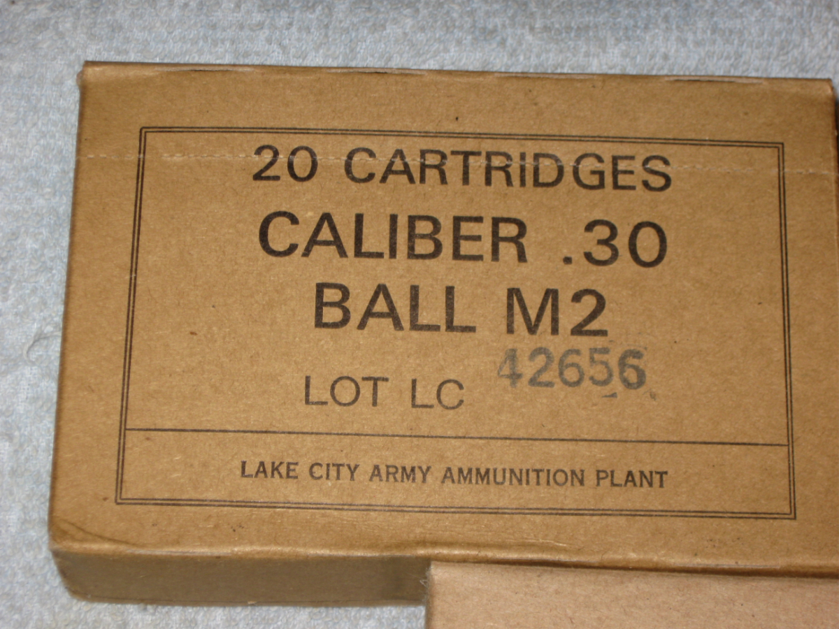 Lake City/Twin Cities Arsenal 30-06 Fmj Ball 5 Unopened Boxes Of 20 ...