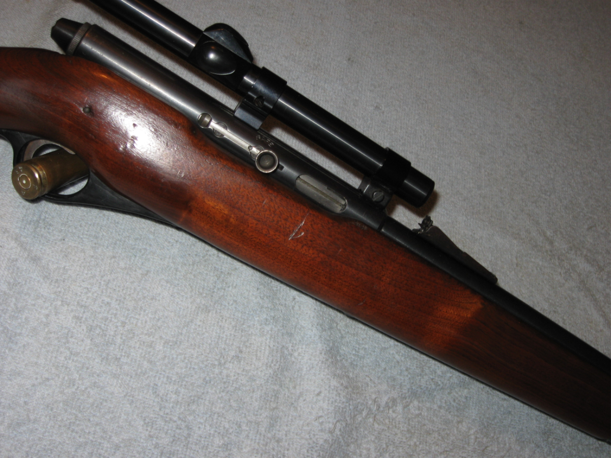 Mossberg MODEL 151M-B (1948) W/WEAVER MARKSMAN 4X SCOPE .22 LR 17224309 ...