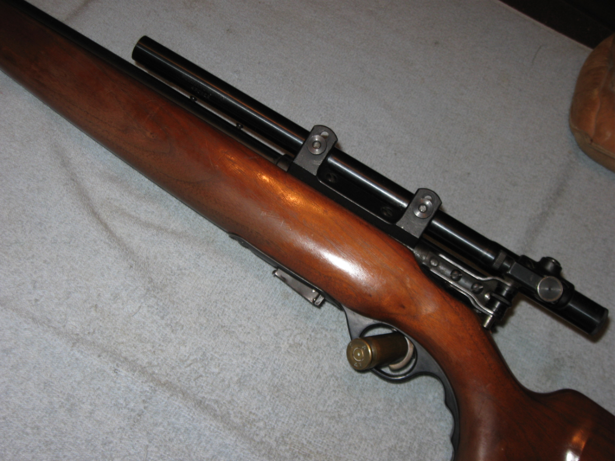 O.F. Mossberg & Sons Vintage Training Rifle Model 42m-C W/No.M4d Scope ...