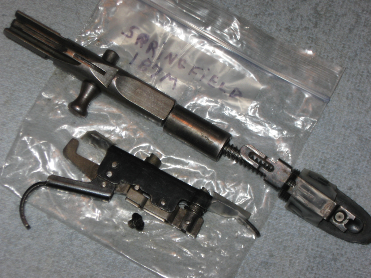 Springfield MODEL 6J, 187J, 187M, 87J BOLT ASSEMBLY AND COMPLETE ...