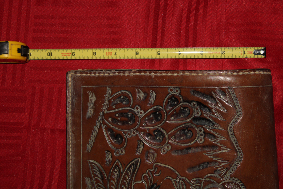 Western Cartridge Company Fancy Leather Western Style Gun Case 46.5x9