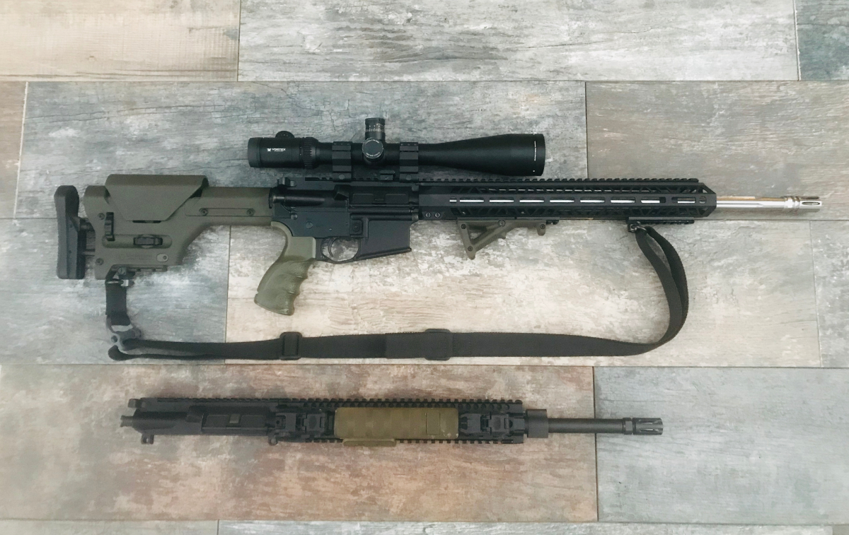 Daniel defense mk 12 custom additional 6 5 grendel upper 6 5 grendel