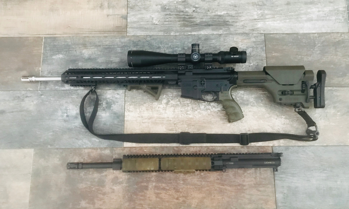 Daniel defense mk 12 custom additional 6 5 grendel upper 6 5 grendel