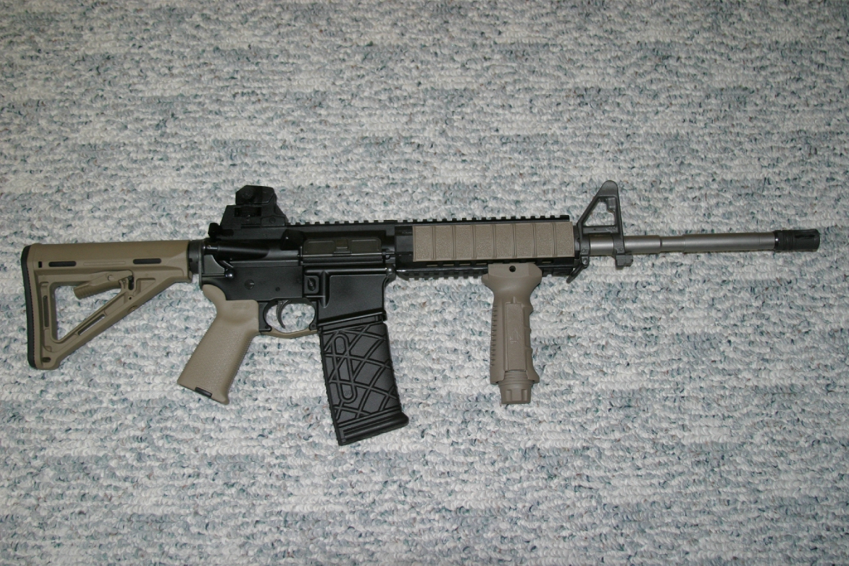 Ruger ar556 ss barrel fde magpul nice for sale at gunauction