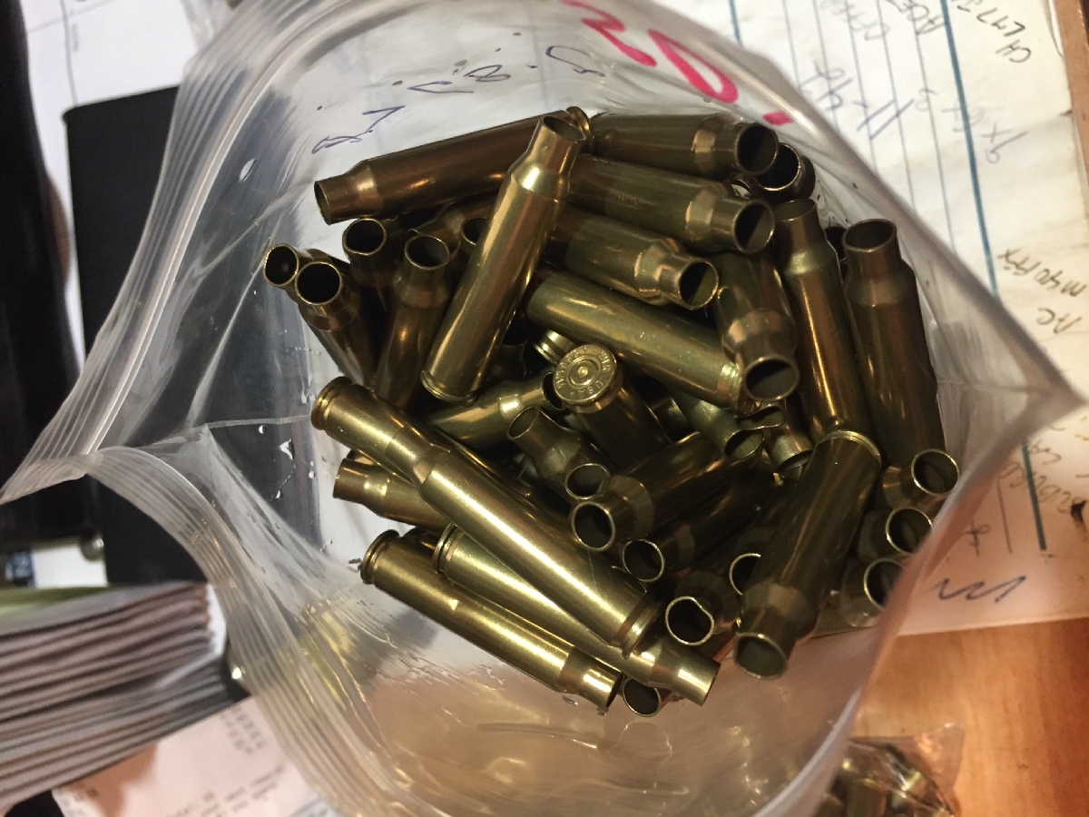 Free shipping ! ,.223/5.56 mm Range brass , Mixed Headstamps.