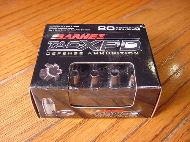 Box Barnes Tac Xpd 9mm Luger P Jktd Hollow Point 9mm Luger For