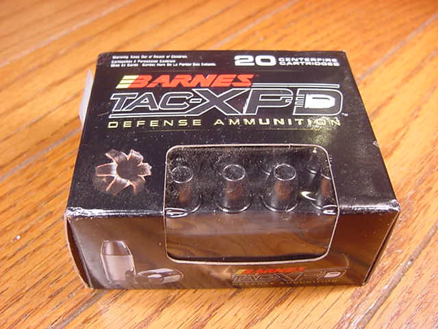 Box Of Barnes Tac Xpd 9mm Luger P Jacketed Hollow Point 9mm Luger