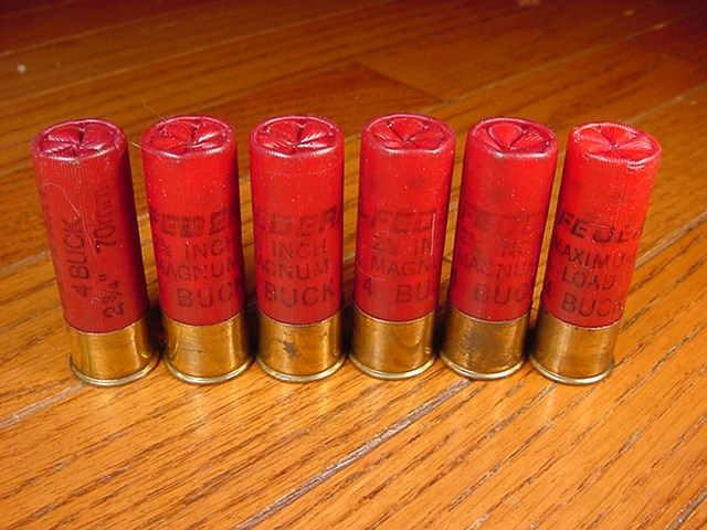 6 Rounds Federal 12 Gauge Number 4 Buckshot 12 Ga For Sale at ...