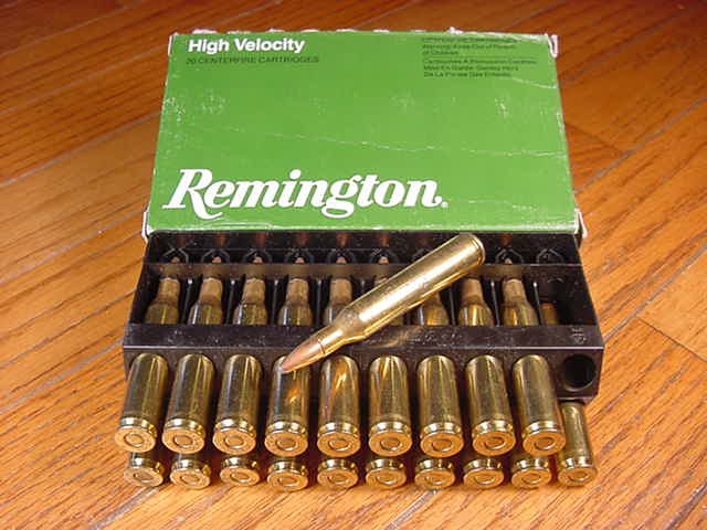 Box Of Remington Core-Lokt .25-06 Rem. Semi-Jacketed Pointed Soft Point ...