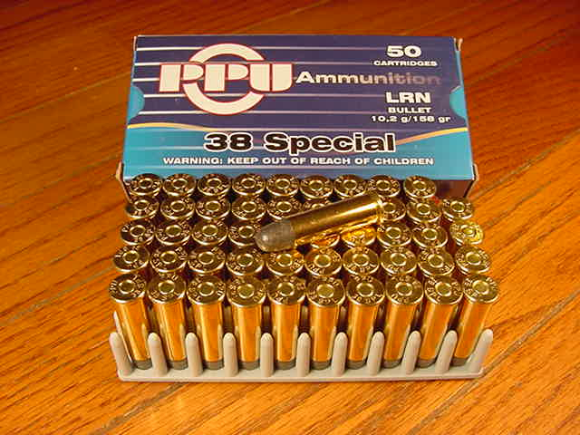 Box Of Ppu .38 Special Lead Round Nose .38 Special For Sale at ...