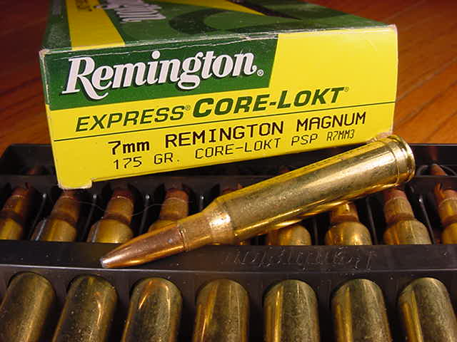 Box Of Remington Core Lokt 7mm Rem Magnum Semi Jacketed Pointed Soft