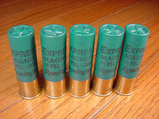 5 Rounds of Remington 12 Gauge 3 Inch Magnum 00 Buckshot 17146485 ...