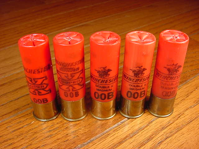 5 Rounds Of Mixed Winchester 12 Gauge 3 Inch Magnum 00 Buckshot 12 Ga ...