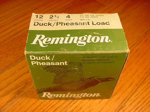 Box Of Remington Duck Pheasant Load Gauge Number Shot Ga For