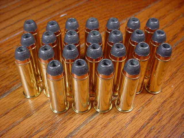 25 Rounds Of Reloaded .44 Rem Magnum Semi-Jacketed Hollow Point .44 Mag ...