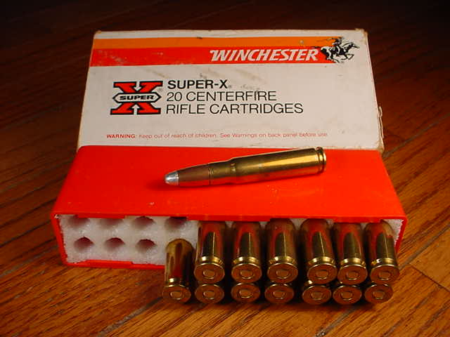 Partial Box Of Winchester Super-X Silvertip .358 Winchester Semi ...