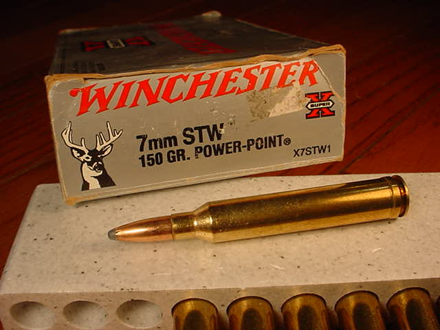 Partial Box Of Winchester Super-X Power-Point 7mm Stw Semi-Jacketed ...