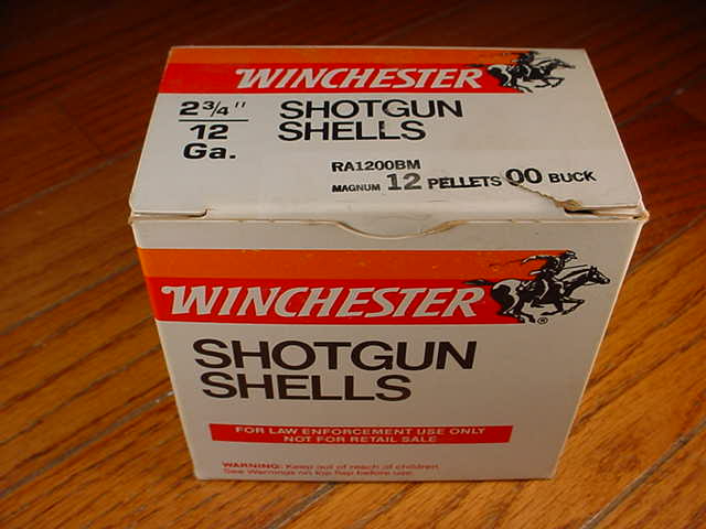 Box (25 Rounds) Of Winchester Law Enforcement 12 Gauge 00 Buck 12 Ga ...