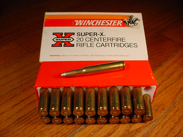 Box of Winchester Super-X Silvertip .30-06 Springfield Semi-Jacketed ...