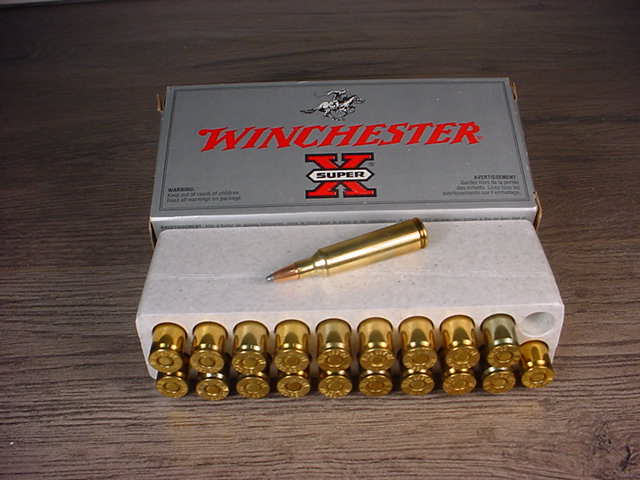 Box Of Winchester Super-X .22-250 Rem. Semi-Jacketed Soft Point .22-250 ...